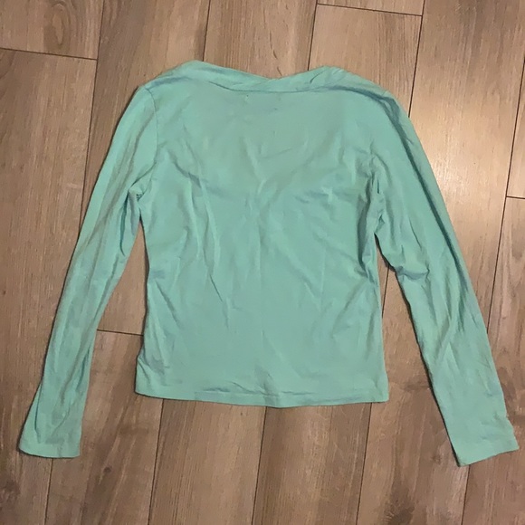 Light Blue David Bitton Buffalo Long Sleeve Shirt - Picture 5 of 5